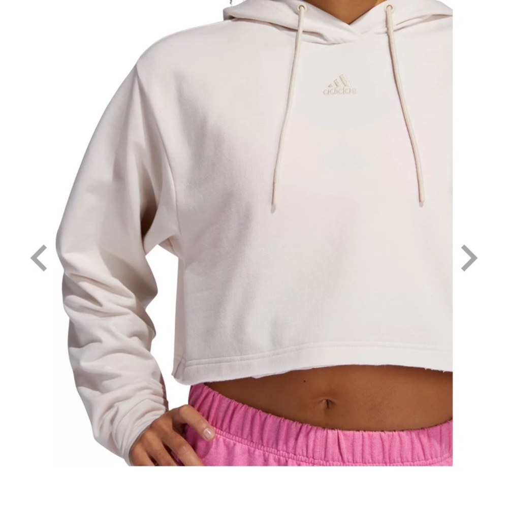 Adidas crop hoodie